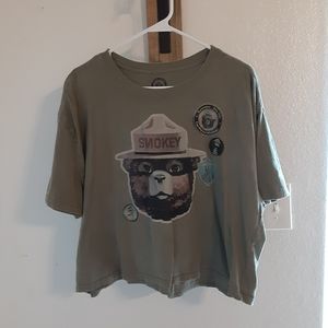 Smokey the Bear Crop top